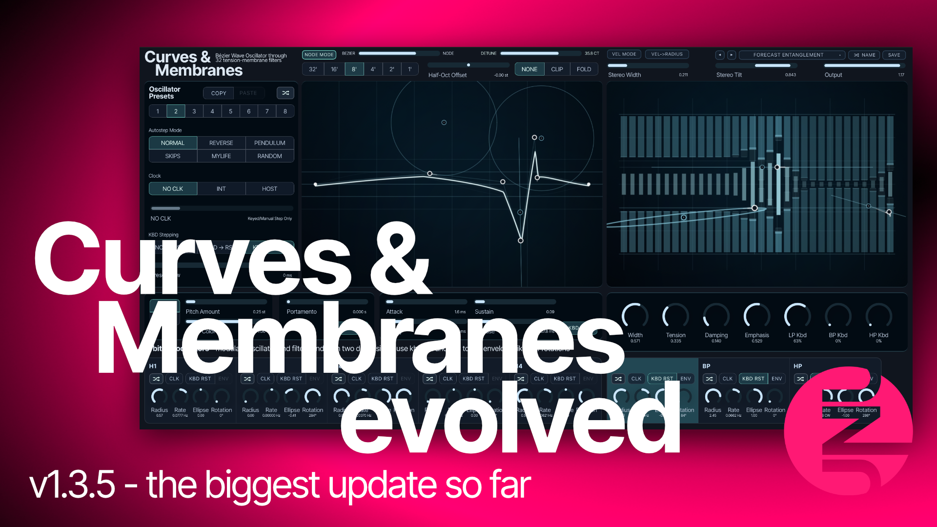 Curves & Membranes v1.3.5 poster