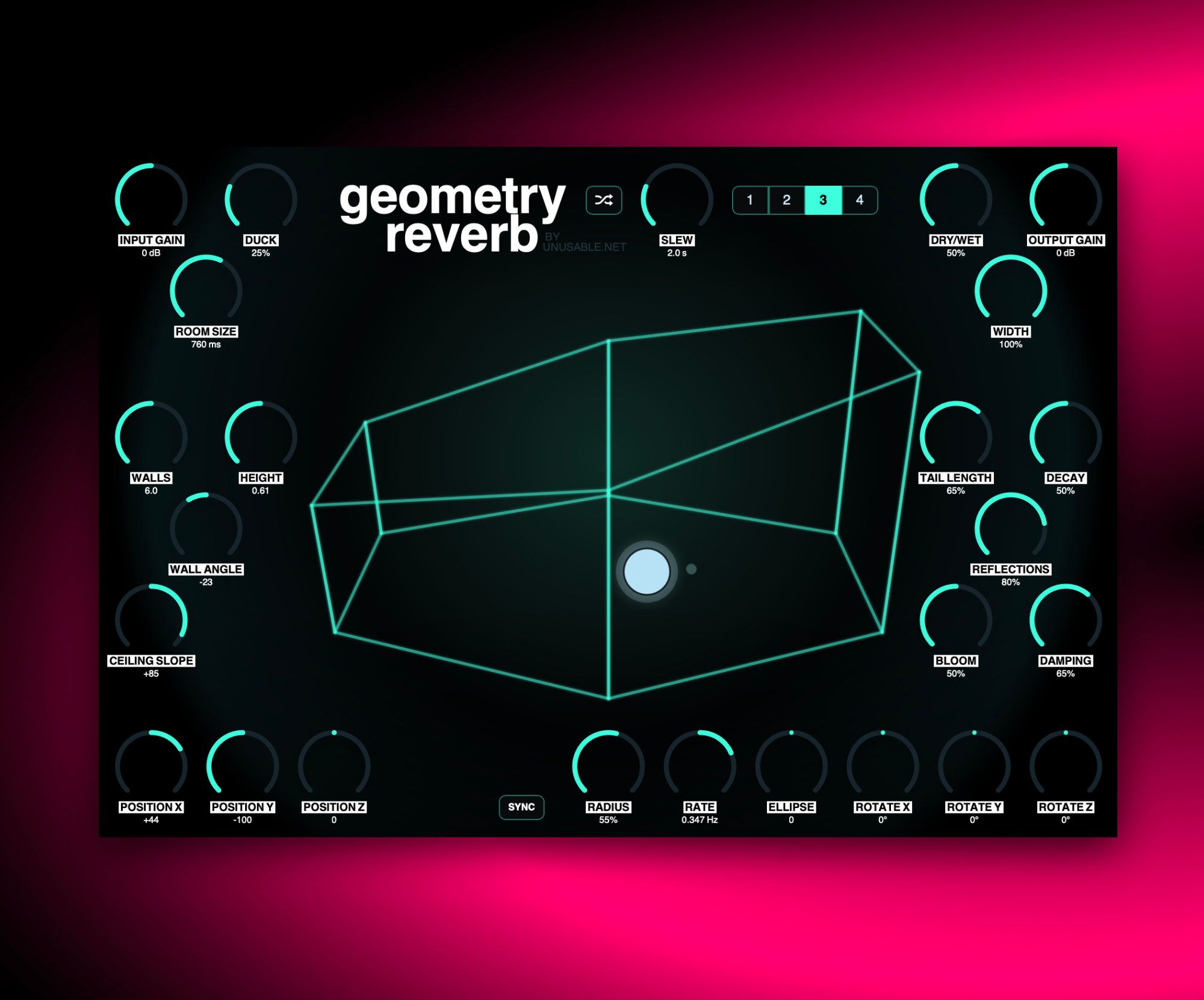 Geometry Reverb