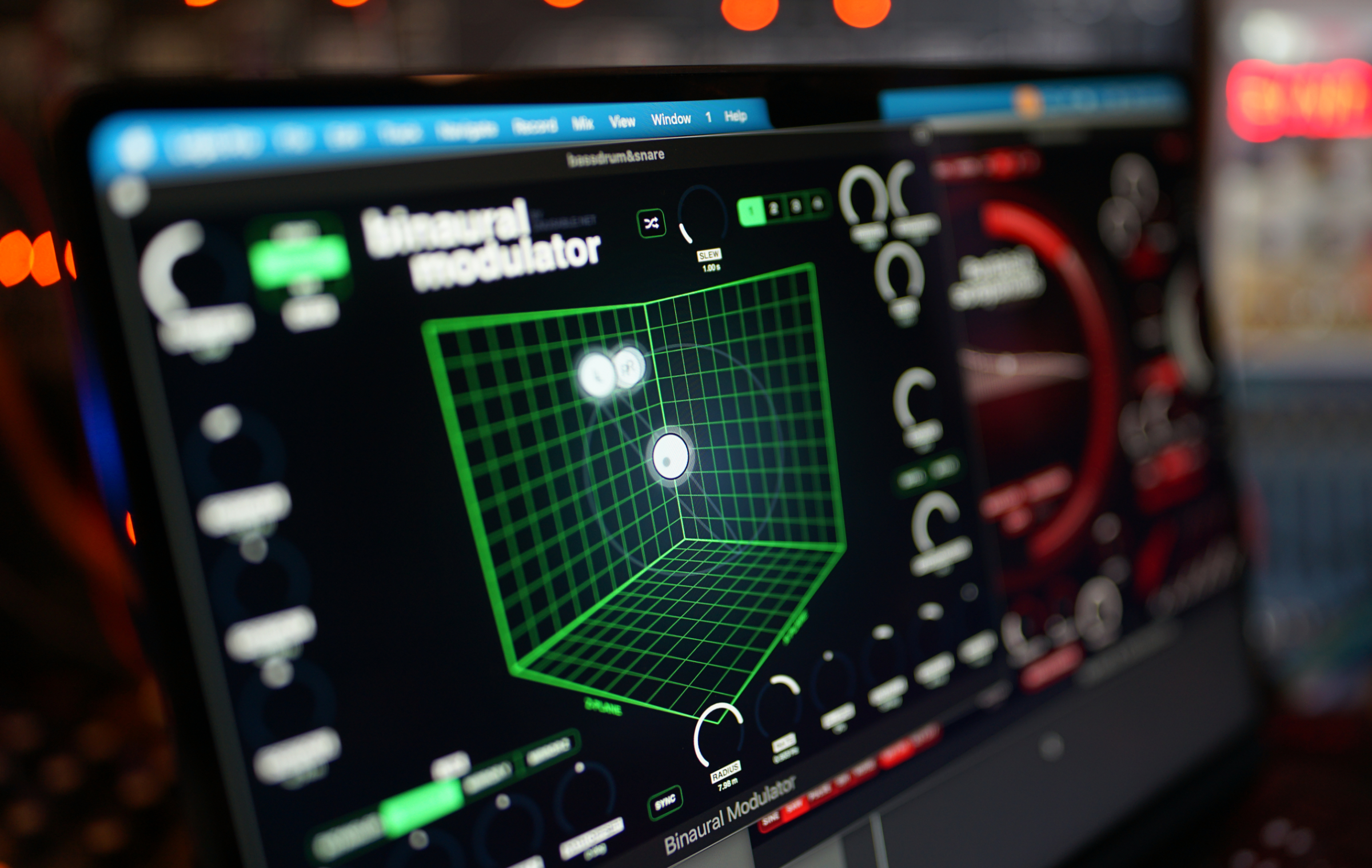 binaural studio shot